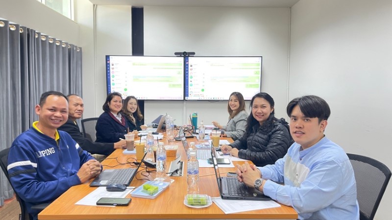 มหาวิทยาลัยนครพนม จัดประชุมเพื่อตรวจสอบข้อมูลก่อนการลงระบบ QS World University Rankings 2025