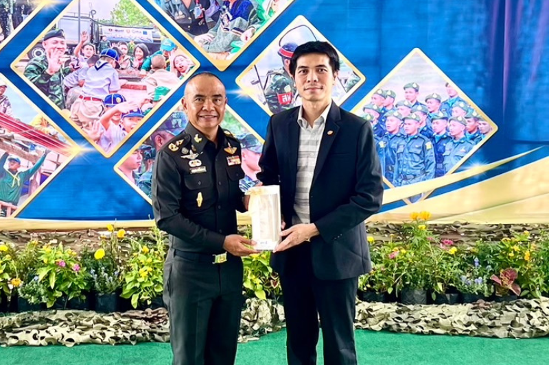 ม.นครพนม ร่วมงานวันคล้ายวันสถาปนา มณฑลทหารบกที่ 210 ครบรอบปีที่ 52
