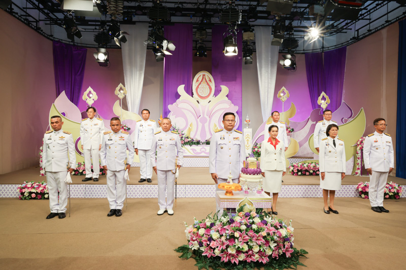 ม.นครพนม ร่วมบันทึกเทปถวายพระพร เนื่องในโอกาสวันเฉลิมพระชนมพรรษา สมเด็จพระนางเจ้าสุทิดา พัชรสุธาพิมลลักษณ พระบรมราชินี 3 มิถุนายน 2568