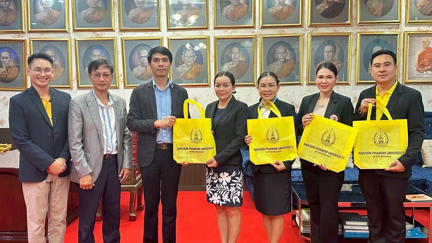 มหาวิทยาลัยนครพนม ร่วมหารือ เอ็น-เทค อินเตอร์กรุ๊ป ขยายโอกาสทางการศึกษาจาก ปวส. สู่ปริญญาตรี