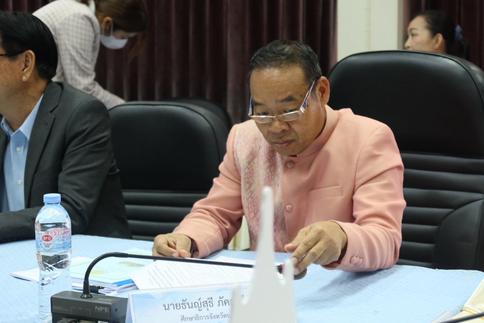 ม.นครพนม ร่วมการประชุมคณะกรรมการศึกษาธิการจังหวัดนครพนม