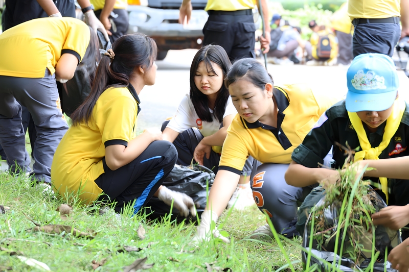 ม.นครพนม ร่วมกิจกรรม “รด.จิตอาสา เราทำความดีด้วยหัวใจ” เฉลิมพระเกียรติ พระบาทสมเด็จพระเจ้าอยู่หัว 28 กรกฎาคม 2568