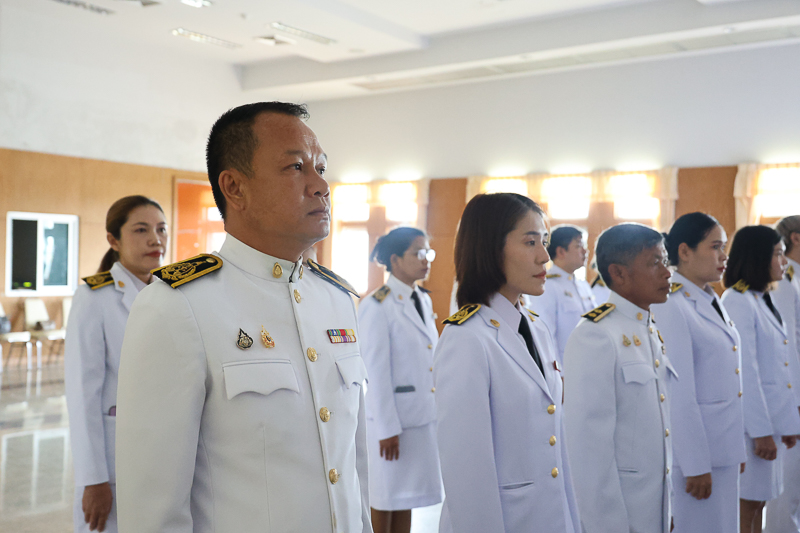 มหาวิทยาลัยนครพนมจัดพิธีถวายสัตย์ปฏิญาณ เนื่องในวันเฉลิมพระชนมพรรษาพระบาทสมเด็จพระเจ้าอยู่หัว ประจำปี ๒๕๖๘