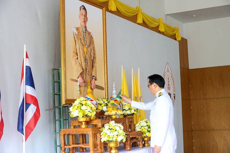 มหาวิทยาลัยนครพนมจัดพิธีถวายสัตย์ปฏิญาณ เนื่องในวันเฉลิมพระชนมพรรษาพระบาทสมเด็จพระเจ้าอยู่หัว ประจำปี ๒๕๖๘