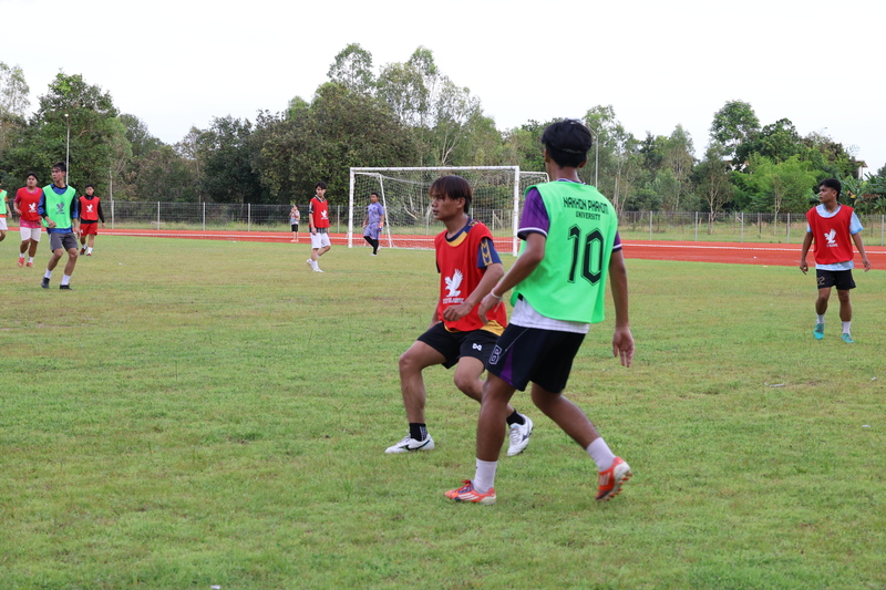 คัดเลือกทีมฟุตบอล “สุภาพบุรุษกันเกรา” เตรียมลุยศึกกีฬามหาวิทยาลัยแห่งประเทศไทย ครั้งที่ 51