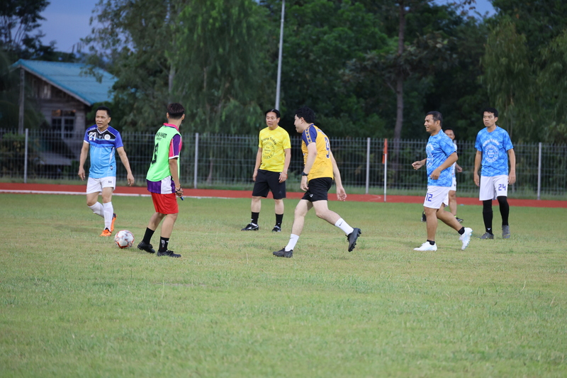 ม.นครพนม ดวลแข้งนัดพิเศษ “VIP กระชับมิตร” เสริมสัมพันธ์หน่วยงานราชการ