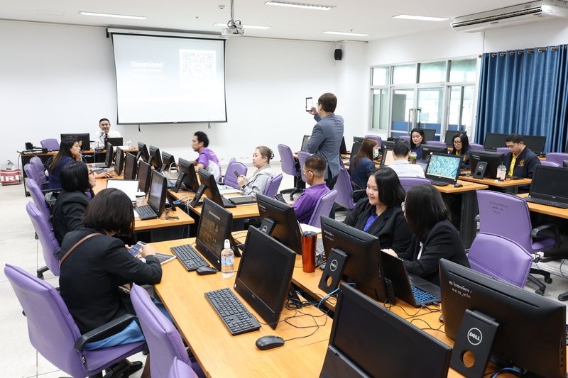 กองบริหารวิชาการ จัดอบรมเชิงปฏิบัติการ “การวิเคราะห์โมเดลสมการโครงสร้างเพื่อการวิจัย”