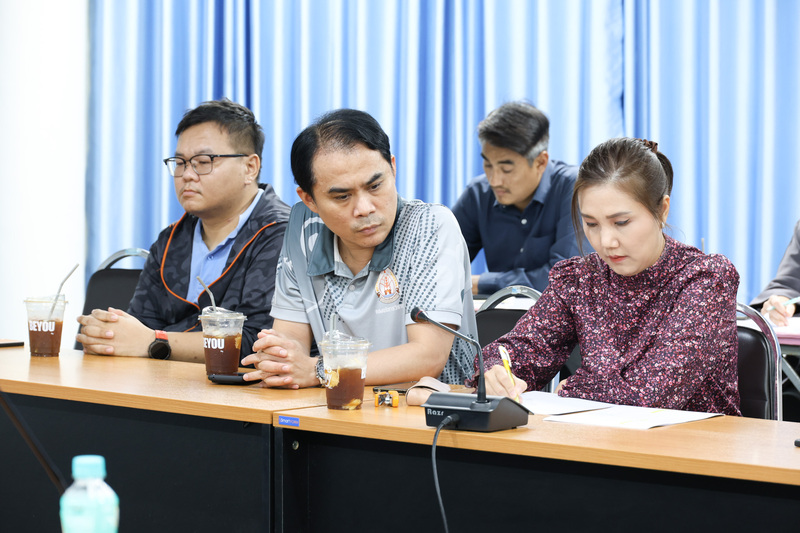 ประชุมเตรียมต้อนรับแม่ทัพภาค 2 บรรยายพิเศษแก่นักศึกษาและบุคลากร