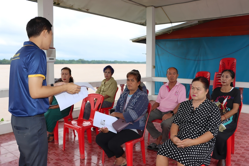 ว.การท่องเที่ยวและอุตสาหกรรมบริการ ลงพื้นที่ริมโขงหนุนหลักสูตร Non-Degree ปั้นผู้ประกอบการเศรษฐกิจสร้างสรรค์ (The College of Tourism and Service Industry is on the ground along the Mekong River supporting the Non-Degree program to cultivate creative economy entrepreneurs.)