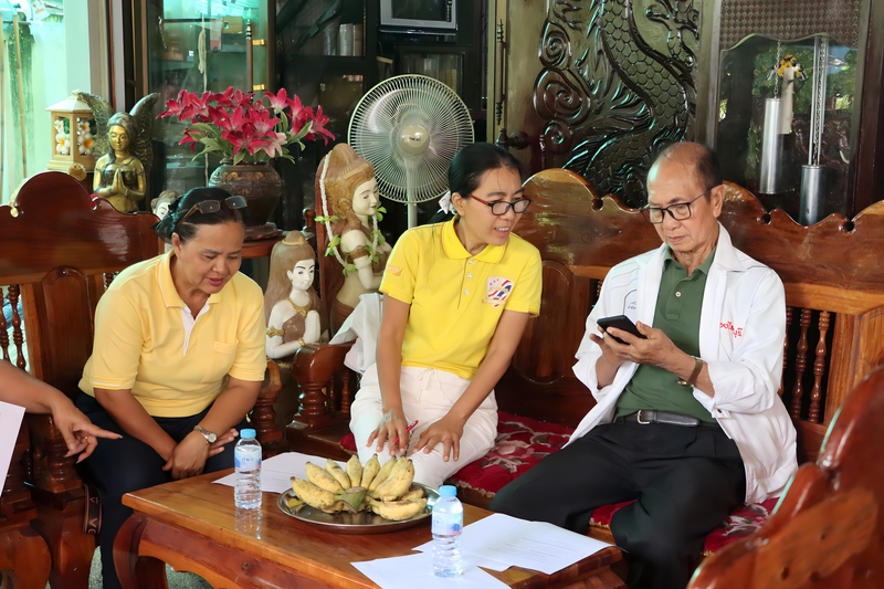 ว.การท่องเที่ยวและอุตสาหกรรมบริการ ลงพื้นที่ริมโขงหนุนหลักสูตร Non-Degree ปั้นผู้ประกอบการเศรษฐกิจสร้างสรรค์ (The College of Tourism and Service Industry is on the ground along the Mekong River supporting the Non-Degree program to cultivate creative economy entrepreneurs.)