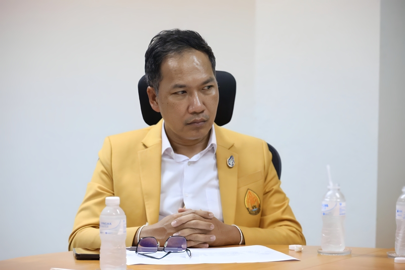 ม.นครพนม ร่วมกับ ทม.นครพนม ประชุมหารือกิจกรรมเรือไฟโชว์ ในมหกรรมเทศกาลไหลเรือไฟโลก 2568