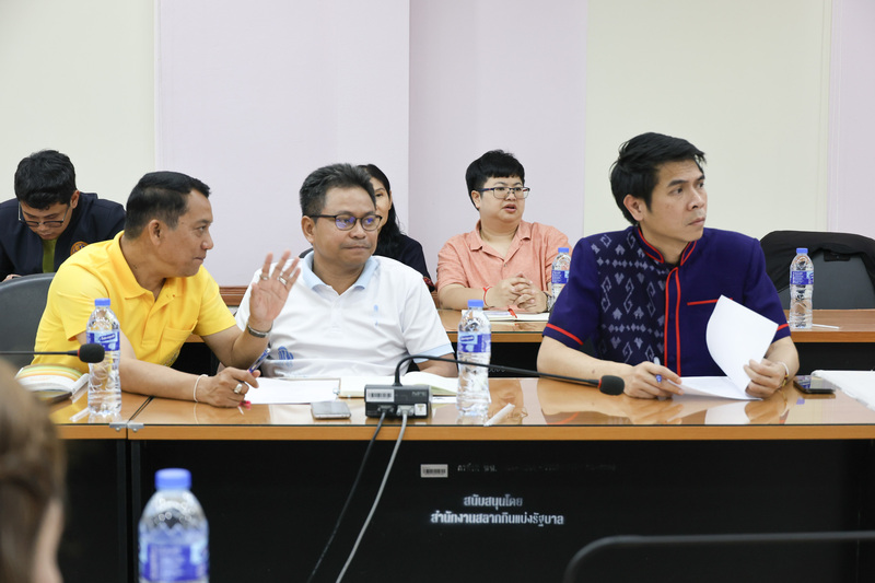 ม.นครพนม ประชุมคณะกรรมการออกรางวัลสลากกาชาดการกุศล ประจำปี 2568