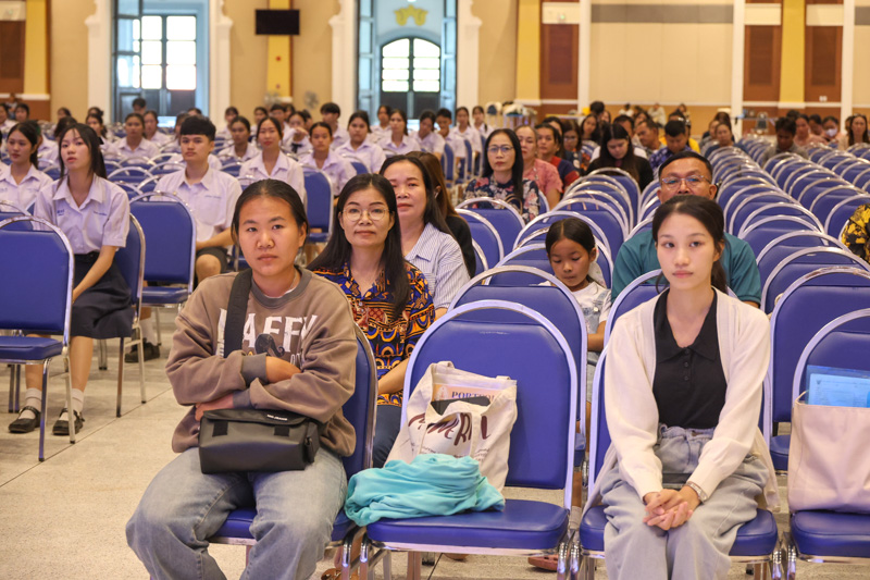 คณะวิทยาศาสตร์ ม.นครพนม จัดกิจกรรมสัมภาษณ์คัดเลือกว่าที่เทคนิคการแพทย์รุ่นใหม่