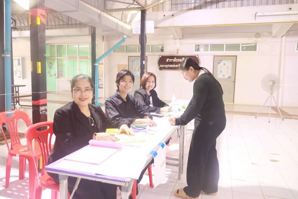 บุคลากร ม.นครพนม ร่วมแสดงพลังใช้สิทธิ์เลือกตั้งตัวแทน ทำหน้าที่เป็นกรรมการสรรหานายกสภามหาวิทยาลัย และกรรมการสรรหากรรมการสภามหาวิทยาลัยผู้ทรงคุณวุฒิมหาวิทยาลัย