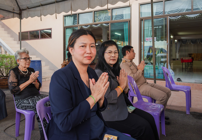 บำเพ็ญกุศลสวดพระอภิธรรม อุทิศถวายพระราชกุศลแด่ สมเด็จพระบรมราชชนนีพันปีหลวง