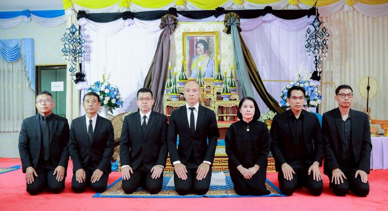 บำเพ็ญกุศลสวดพระอภิธรรม อุทิศถวายพระราชกุศลแด่ สมเด็จพระบรมราชชนนีพันปีหลวง