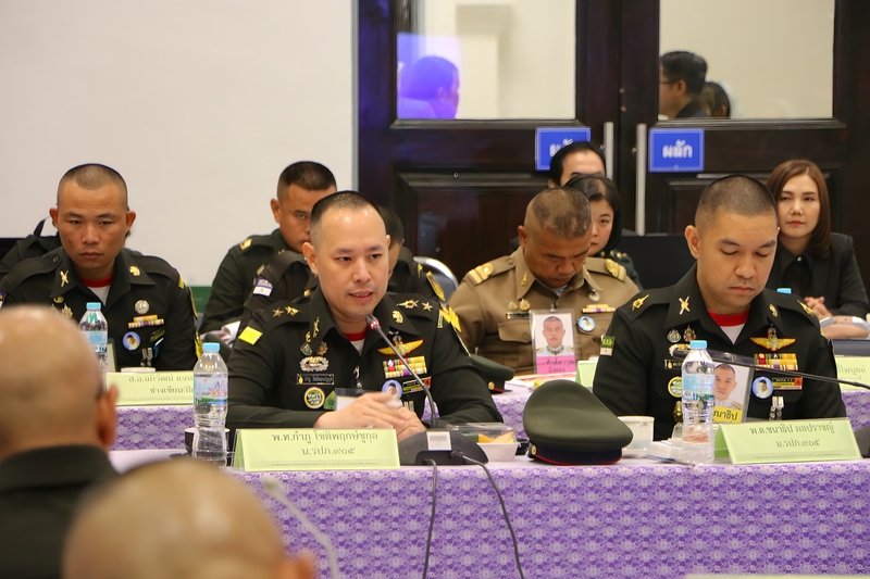 ม.นครพนม ต้อนรับคณะส่วนล่วงหน้าสำรวจพื้นที่และประชุมเตรียมการรับเสด็จฯ