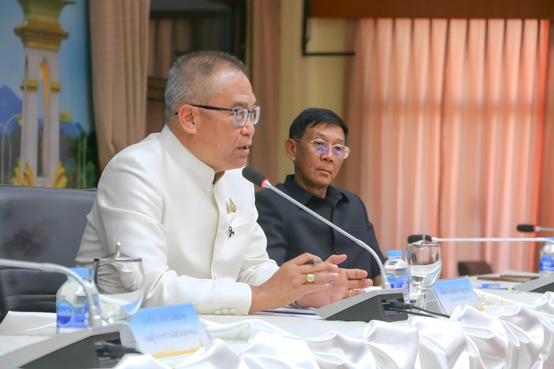 ม.นครพนม ประชุมเตรียมความพร้อมรับเสด็จฯ พิธีพระราชทานปริญญาบัตร ประจำปีการศึกษา 2567