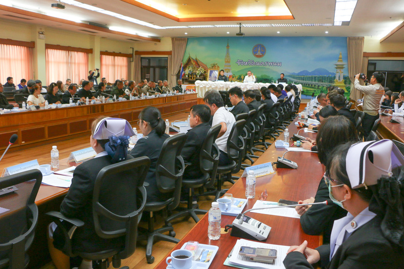 ม.นครพนม ประชุมเตรียมความพร้อมรับเสด็จฯ พิธีพระราชทานปริญญาบัตร ประจำปีการศึกษา 2567