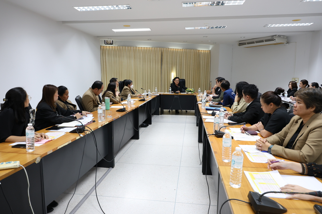 มหาวิทยาลัยนครพนมจัดประชุมหารือ การดำเนินงานและการบริหารจัดการหลักสูตรการศึกษา คณะครุศาสตร์ มหาวิทยาลัยนครพนม