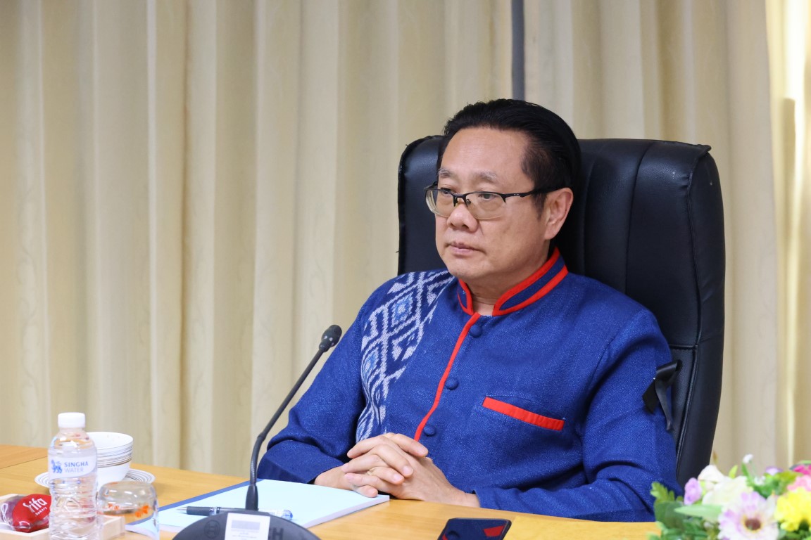 ม.นครพนม ประชุมคณะผู้บริหาร สอบถามความต้องการระบบรายงานผู้บริหารในระบบ ERP