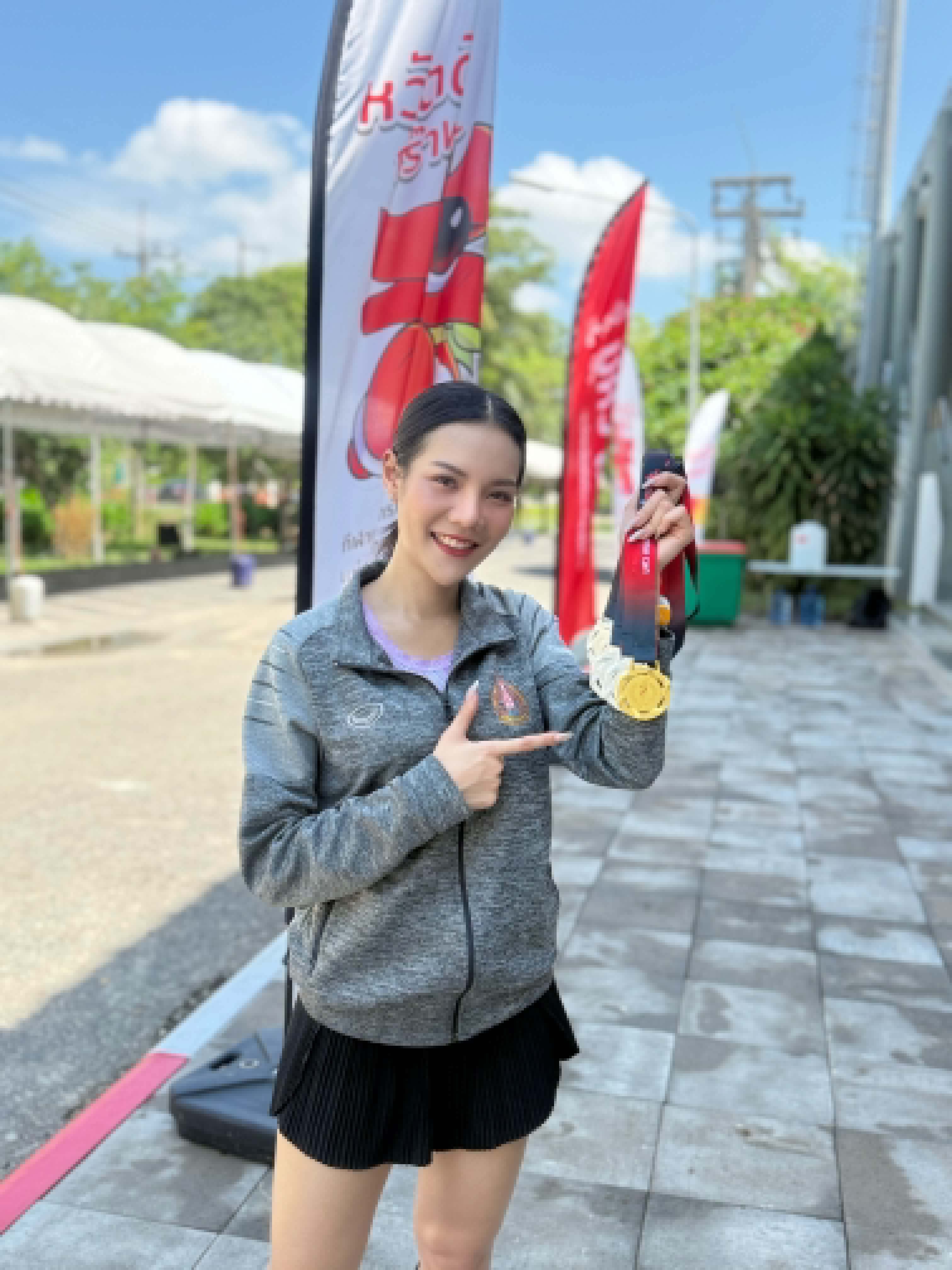 คณิตา จันทร์ศรีเมือง คว้าเหรียญเงินที่ 4 ให้ทัพ มนพ. ศึกกีฬาบุคลากรมหาวิทยาลัยแห่งประเทศไทย ครั้งที่ 42 “มศว เกมส์”