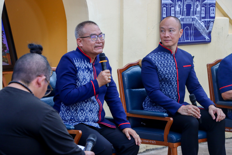 ม.นครพนม ร่วมแถลงข่าวเปิดศูนย์การเรียนรู้และพิพิธภัณฑ์ศาลจังหวัดนครพนม