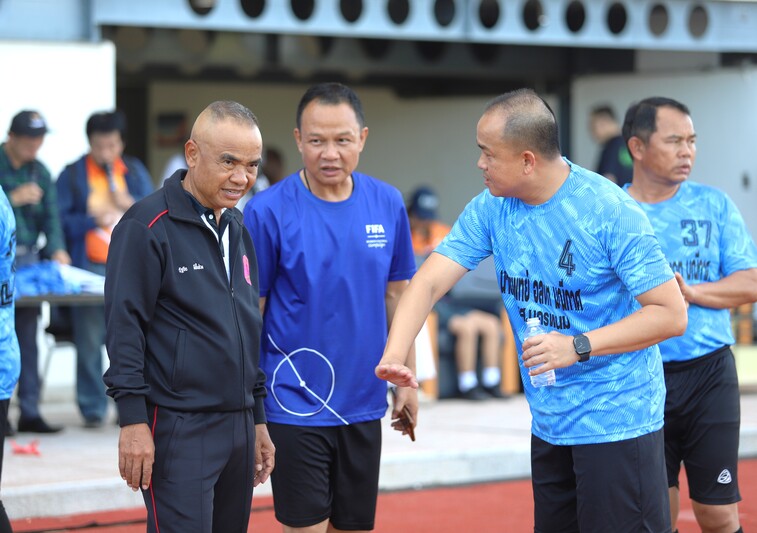 ร่วมแข่งขันฟุตบอลเชื่อมสัมพันธ์เครือข่ายความร่วมมือภาครัฐและภาคีเครือข่าย