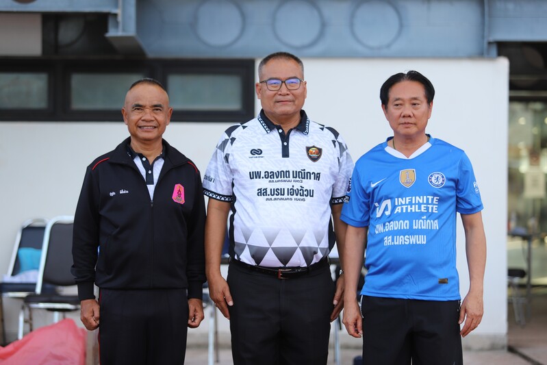 ร่วมแข่งขันฟุตบอลเชื่อมสัมพันธ์เครือข่ายความร่วมมือภาครัฐและภาคีเครือข่าย
