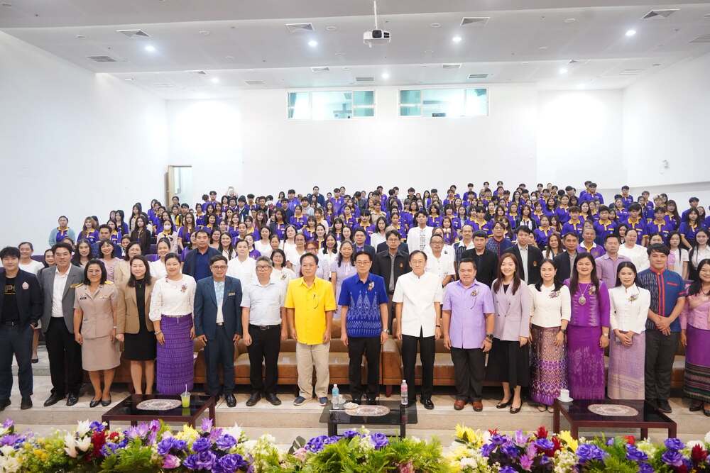 คณะวิทยาการจัดการและเทคโนโลยีสารสนเทศ ม.นครพนม จัดกิจกรรมทำบุญเนื่องในโอกาสวันคล้ายวันสถาปนา ครบรอบ 19 ปี