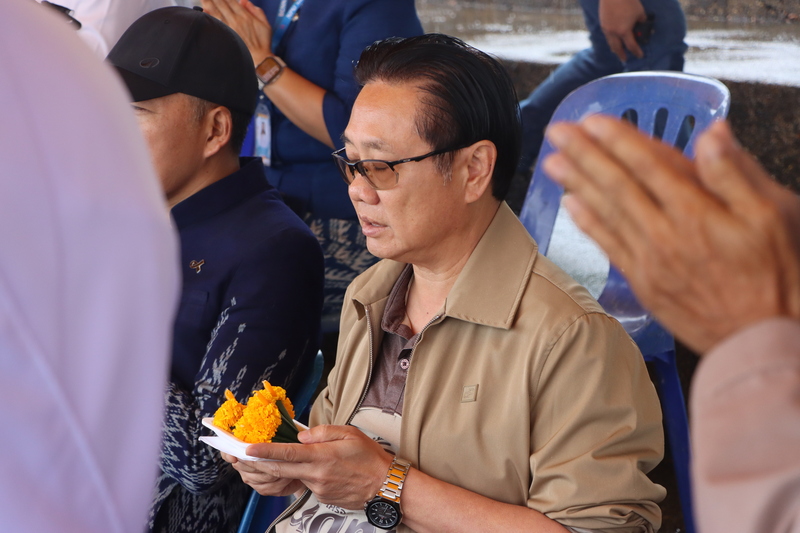 ประกอบพิธีบวงสรวงเรือไฟ เตรียมสืบสานประเพณีงานบุญออกพรรษา ประจำปี 2569